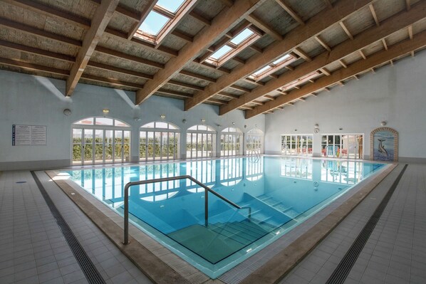 Indoor pool, a heated pool