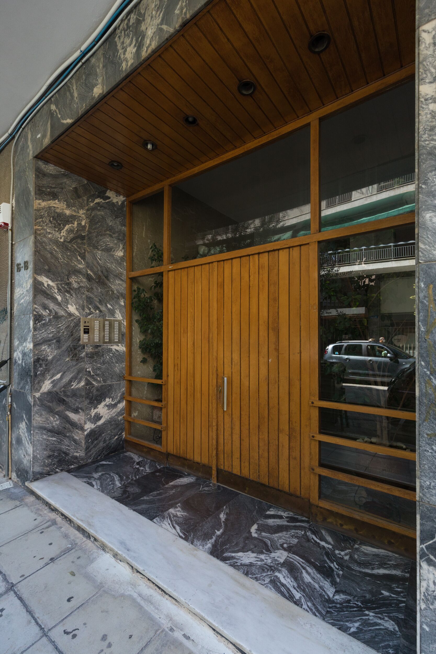 Entrada de la propiedad