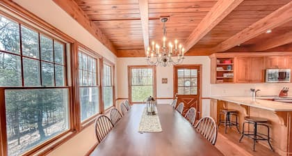 Awesome Lakefront with Outdoor Fireplace, Hot Tub + Dock