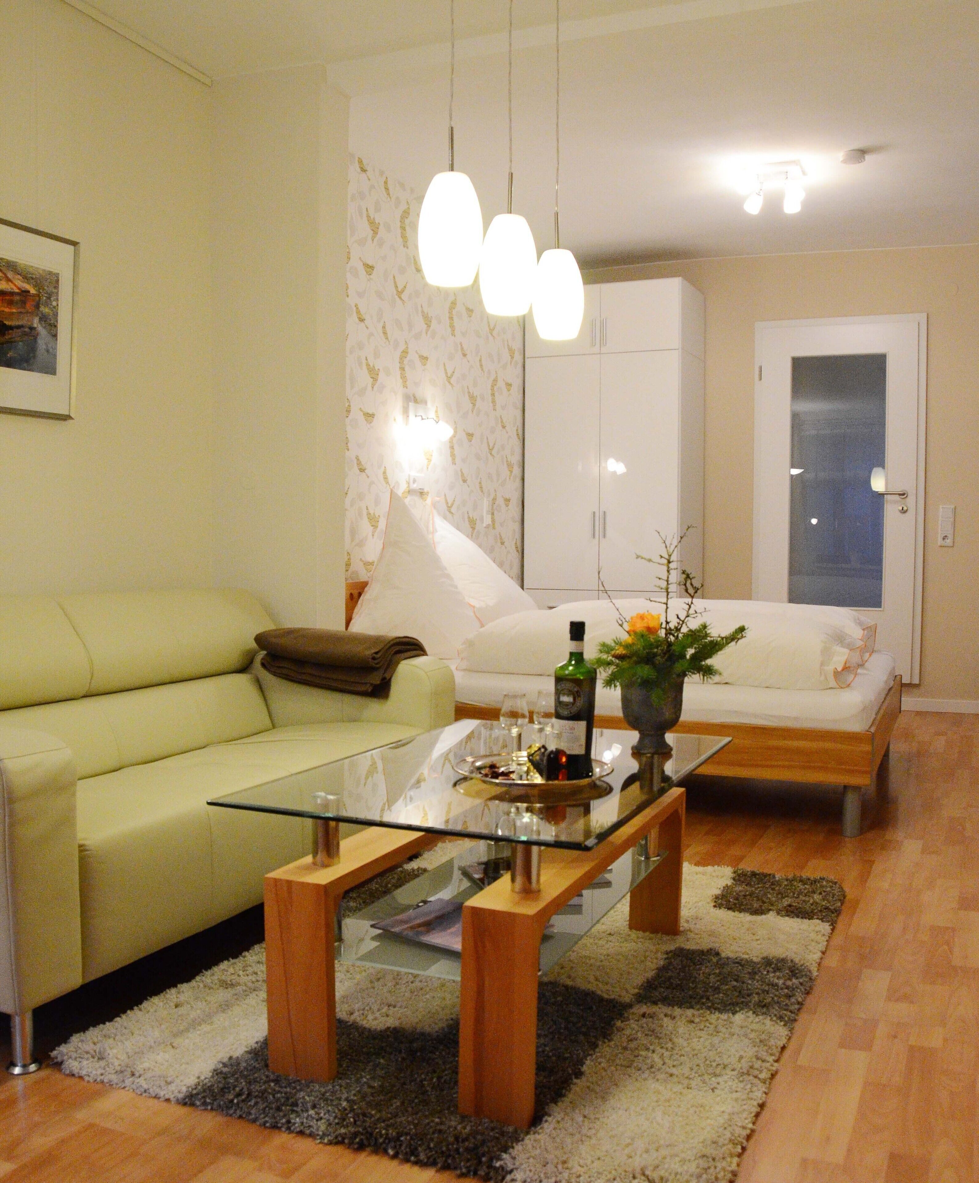 TV, DVD player, stereo