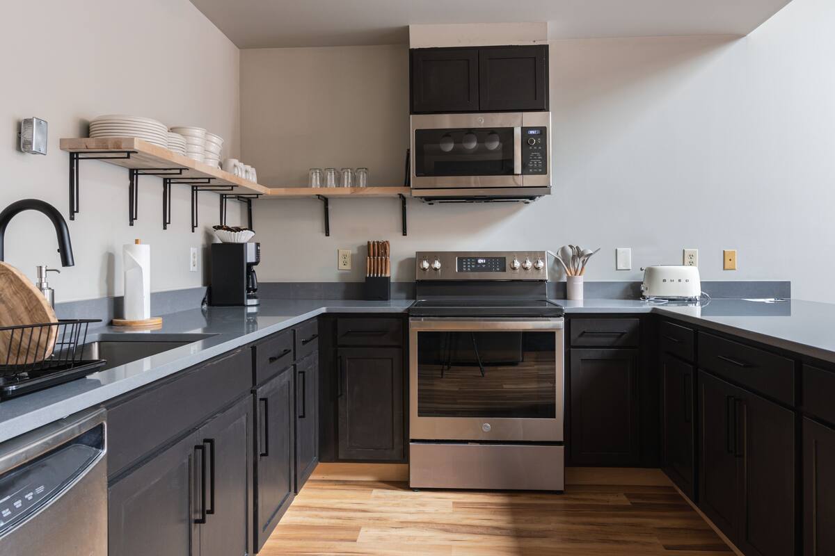 deluxe chalet | private kitchen