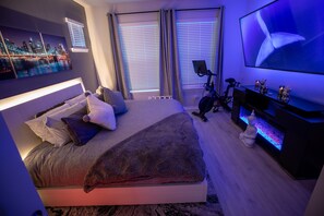 2 bedrooms, desk, iron/ironing board, free WiFi