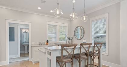 'Azul' Luxury 3BR WaterColor Home w/ Golf Cart & Beach Club Access