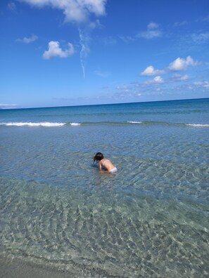 Una spiaggia nelle vicinanze