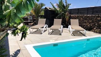 AuĂenpool, beheizter Pool