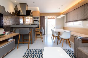 Casa conforto | Área de estar | TV de tela plana