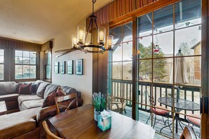 TV, fireplace, DVD player