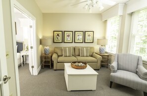 Flat-screen TV, fireplace, DVD player, books - Quiet end home. Walk to Water Country, minutes to Busch Gardens, Pools & Golf (Williamsburg)