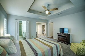 2 chambres, bureau, fer et planche à repasser, Wi-Fi gratuit