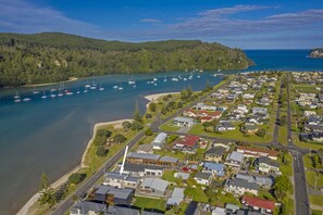 Aerial view - Tranquil Harbour Serenity - Time for Reflection(s) (Whangamata)