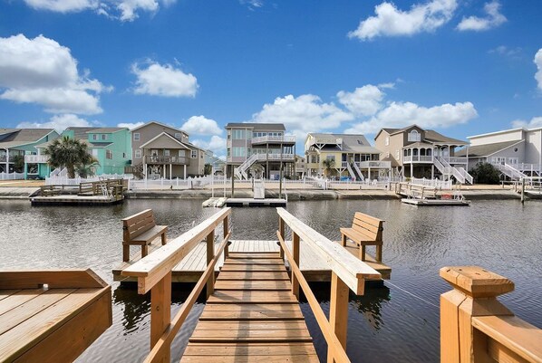 Utsikt fra overnattingsstedet