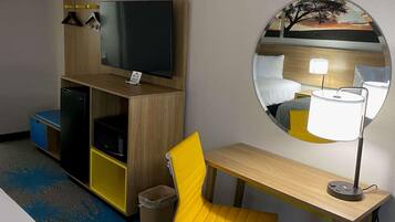 Iron/ironing board, alarm clocks