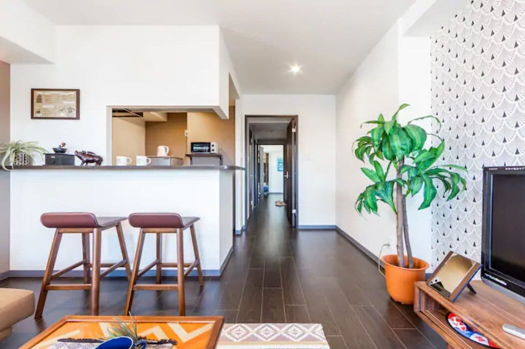 Leilighet, ikke-røyk | Oppholdsområde | Flatskjerm-TV