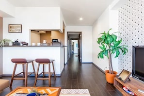 公寓, 非吸煙房 | 客廳 | 平面電視