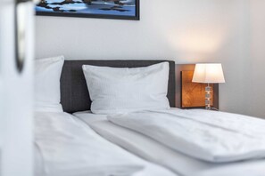 2 dormitorios, cuna de viaje, wifi y ropa de cama