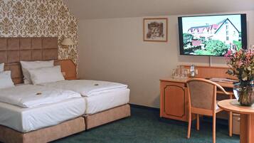 1 soverom, skrivebord, wi-fi og sengetøy