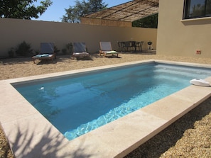 Außenpool, beheizter Pool