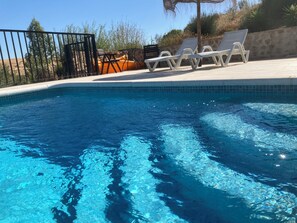 Outdoor pool - Beautifully located vacation home with private pool (Antequera)