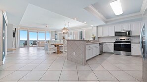 Interior - Beachfront 4BR, Lazy River w/ Slide!!  Parking Level! (Orange Beach)