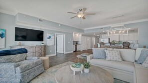 TV - New Complex!  Lazy River/Slide, Awesome Beachfront 3BR! (Orange Beach)