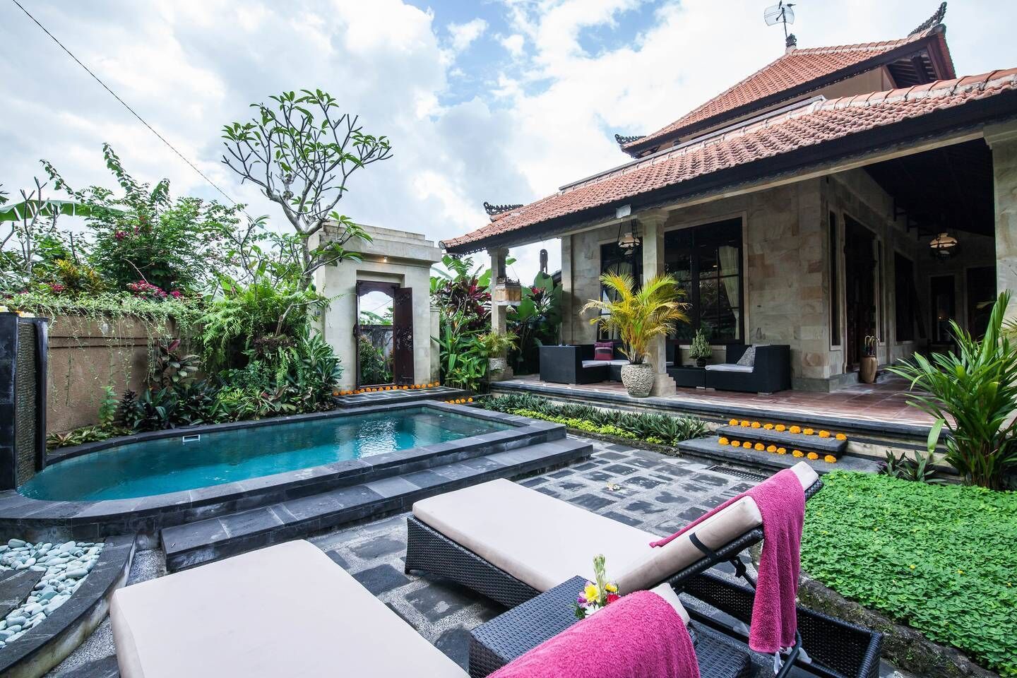 Alberca al aire libre 