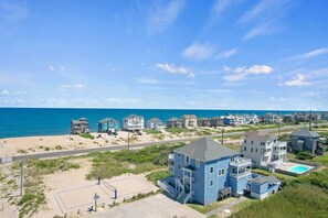 Exterior - Premier Semi-Oceanfront w/ Pool, Hot Tub, Elevator, Theater, Bocce/Putting Court (Rodanthe)