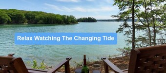 Waterfront Home with Expansive 50-Foot Deck and Stunning Ocean Views