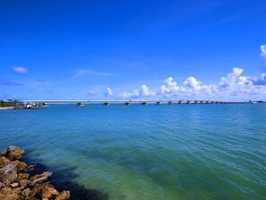 Beach nearby, beach towels