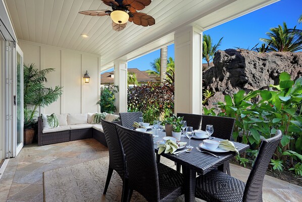 Outdoor dining