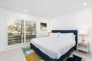 3 chambres, draps en coton égyptien, matelas mémoire de forme