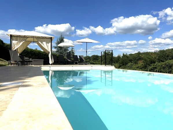 Una piscina climatizada