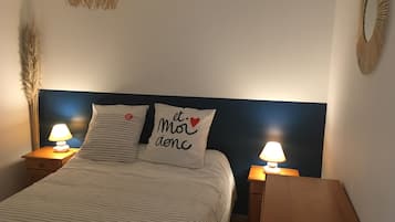 2 chambres, fer et planche Ă repasser, lit parapluie, Wi-Fi gratuit