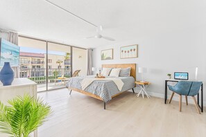 2 habitaciones, tabla de planchar con plancha y cuna de viaje 