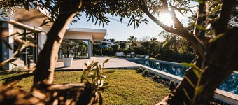 Villa Luxe Ibiza Style, with heated pool,enjoy your holiday in this modern house