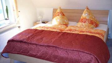 1 室のベッドルーム、アイロン / アイロン台、WiFi、ベッドシーツ