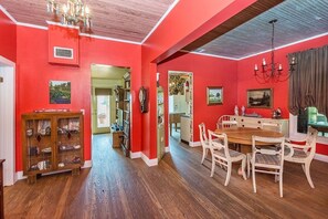 Cottage, 5 Bedrooms | Private kitchen | Fridge, oven, coffee/tea maker, toaster - Fischer 3 Bedroom Farmhouse by RedAwning (Fredericksburg)