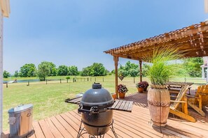 Cottage, 5 Bedrooms | Balcony - Fischer 3 Bedroom Farmhouse by RedAwning (Fredericksburg)