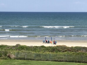 Beach nearby, beach towels