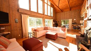 Fireplace, table tennis