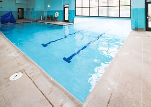 Indoor pool, a heated pool