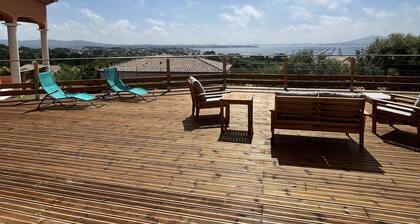 Villa avec piscine spa à débordement vue imprenable