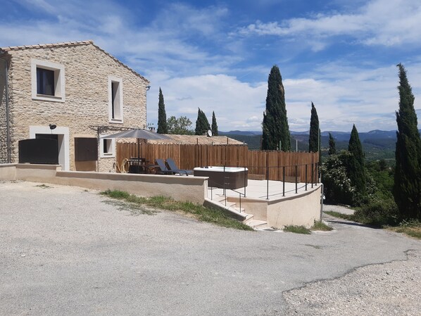 Enceinte de l’hébergement