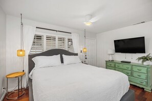 2 bedrooms, desk, iron/ironing board, free WiFi