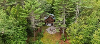 Adirondack Log Cabin on 30 acres