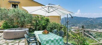 Maison en bord de mer à Moneglia avec Wi-Fi
