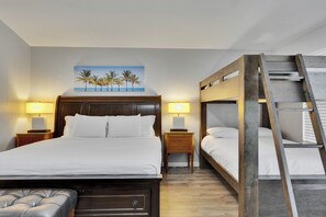 4 bedrooms, desk, iron/ironing board, free WiFi