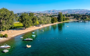 In Strandnähe, Strandtücher