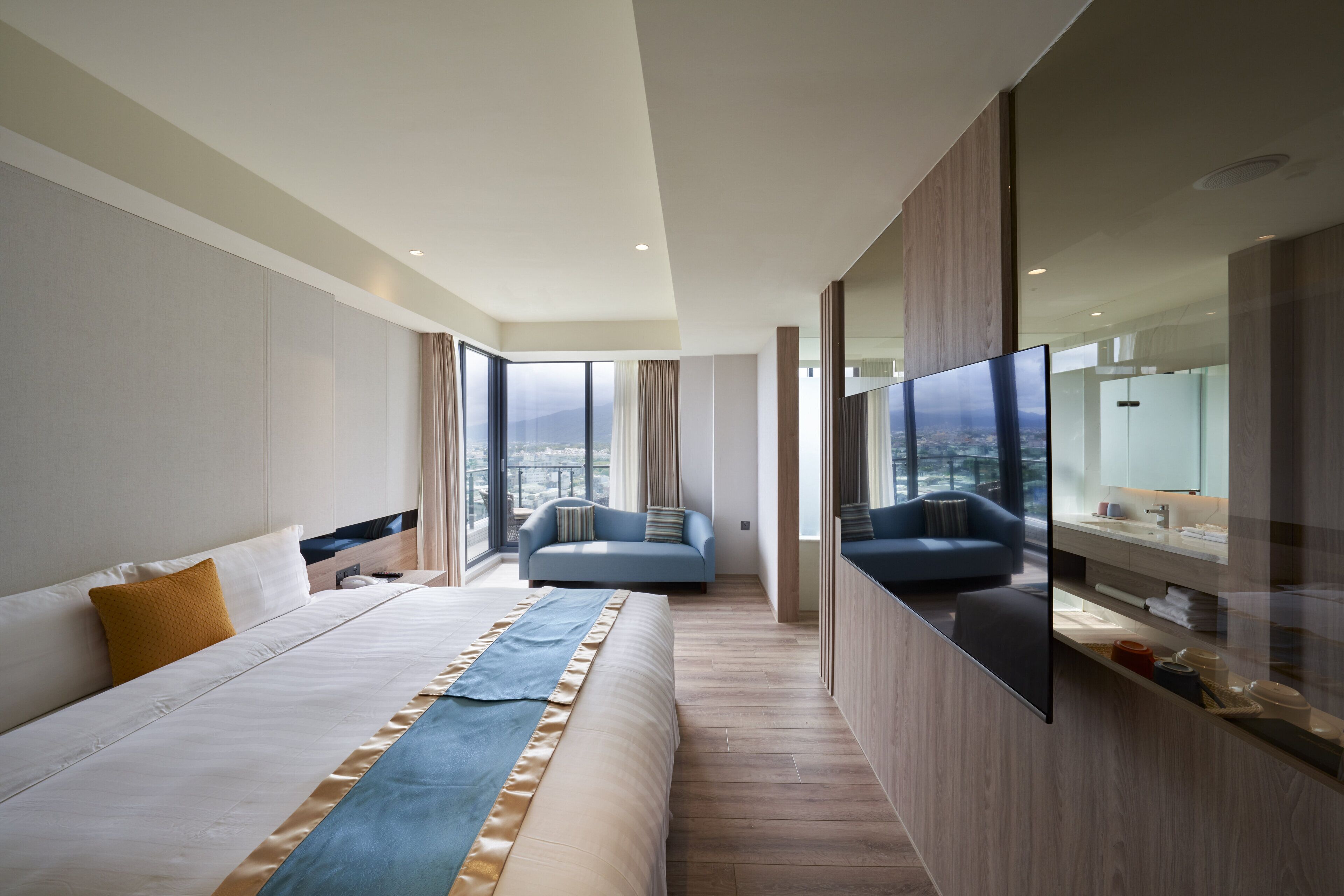 Estudio Deluxe | Ropa de cama de alta calidad y minibar 