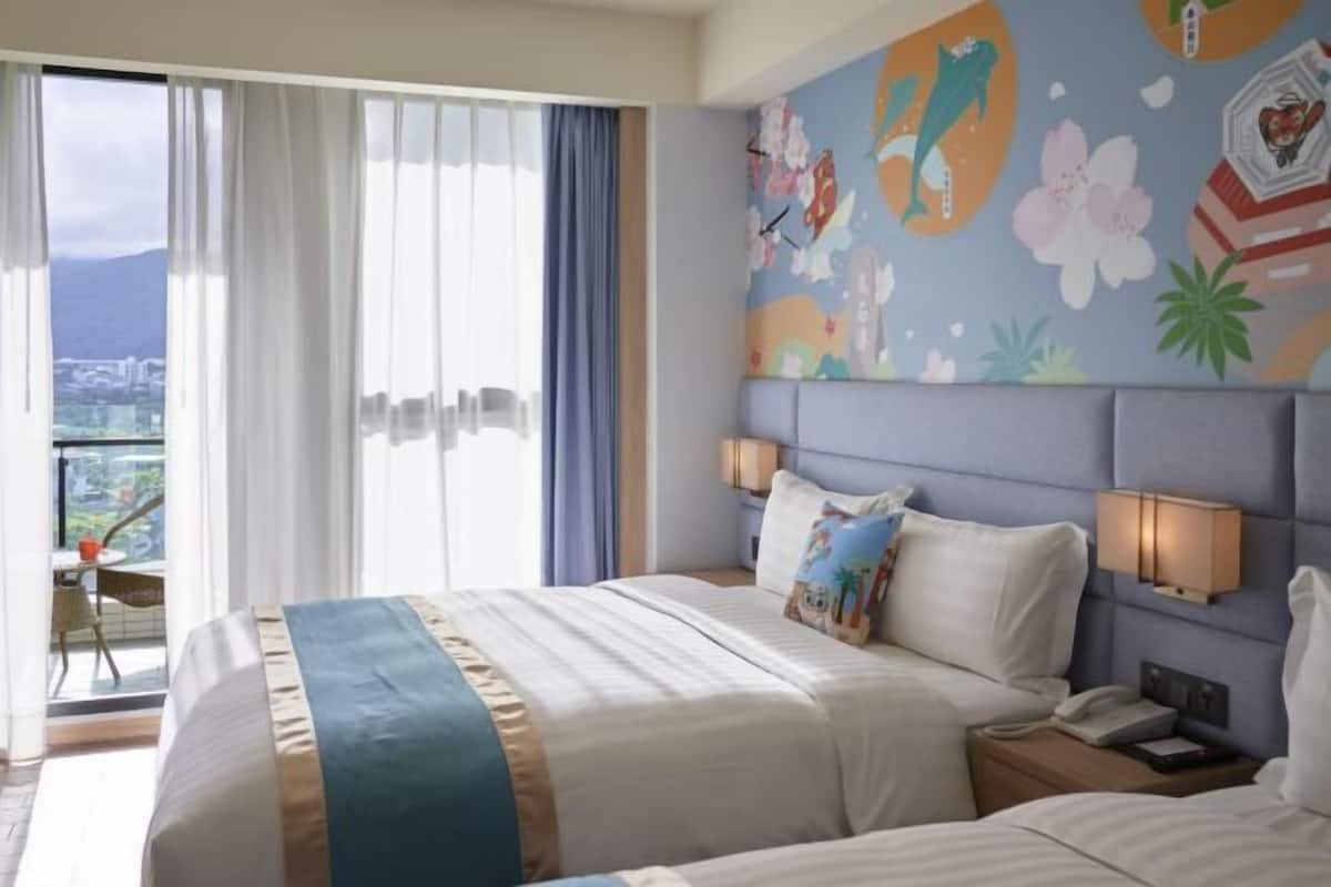 Ropa de cama de alta calidad y minibar