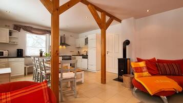 Télévision, lecteur de DVD, table de tennis de table